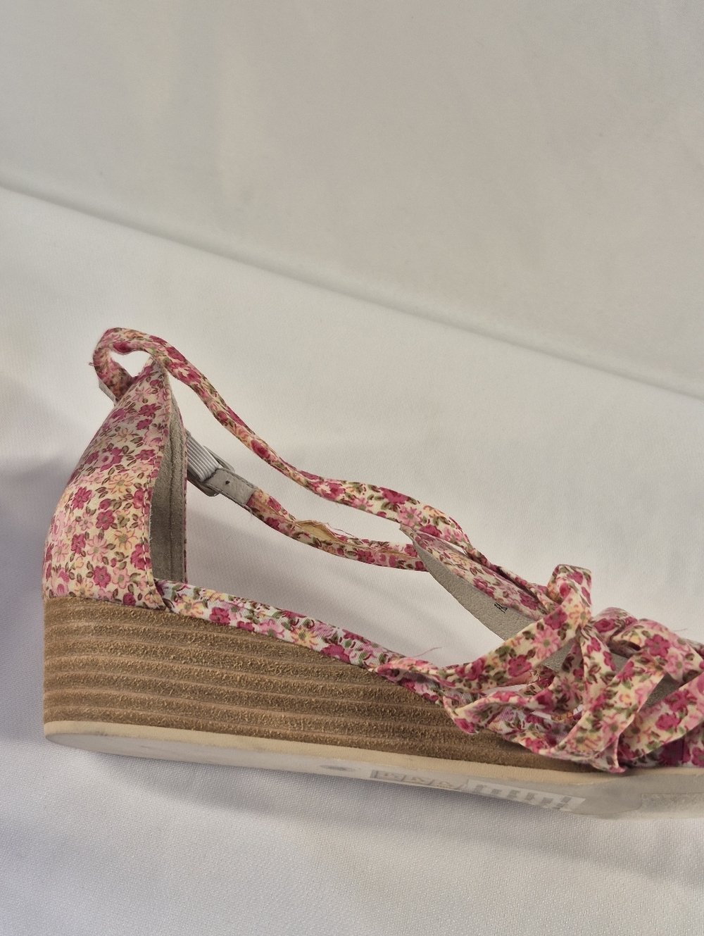 Jeffrey Campbell Women's 10 Kithira Micro Wedge Sandals Pink Sandals Shoes NEW - Picture 6 of 10
